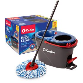 EasyWring RinseClean Spin Mop and Bucket System, Hands-Free System