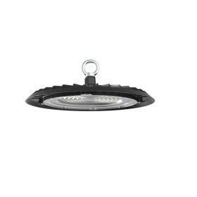 FEATHER | LED Round High Bay | 150 Watt | 16500-17250 Lumens | 5000K | 120V | DOB | Black Housing | IP65 | UL Listed