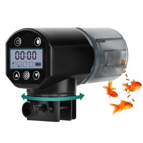 Automatic Fish Feeder 8.45OZ Capacity Electric Fish Food Dispenser for Fish Tank Aquarium