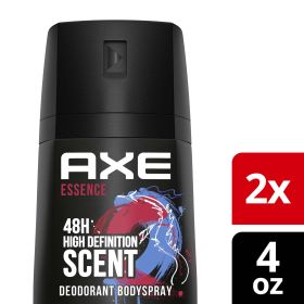 Axe Essence Body Spray Deodorant for Men, 4 Oz, 2 Pack
