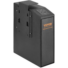 VEVOR Mounted Gun Safe for Pistols, Biometric Gun Safe with Three Quick Access Ways of Fingerprints, Passwords and Keys, Handgun Safe for 1 Pistol for