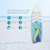Stand Up Paddle Board 126"√ó32"√ó6" Extra Wide Thick Sup Board with Premium Sup Accessories & Backpack, Non-Slip Deck, Leash, Adjustable Paddle, Hand