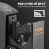 VEVOR Mounted Gun Safe for Pistols, Biometric Gun Safe with Three Quick Access Ways of Fingerprints, Passwords and Keys, Handgun Safe for 1 Pistol for