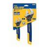 Irwin Industrial Tool 2078700 Adjustable Wrench Set 2 Count