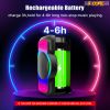 5 Core Karaoke Machine Bluetooth Portable Singing PA Speaker System w Cool DJ Light Support FM + TWS + USB + Memory Card + AUX + REC Party Speakers In