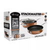 Cast Textured Copper 3pc Stacking Cookware Set