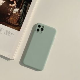 Liquid High-Grade Gray For Mobile Phone (Option: Light cyan-IPhone XR)