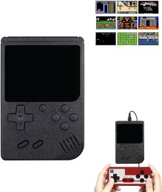 Handheld Game Console, Tiny Tendo 400 Games, Portable Retro Video Game Console, Tinytendo Handheld Console, 400 In 1 Game Console With Game Controller (Color: Black)
