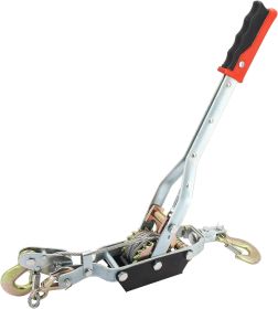 Winch Ratchet Tool, Gear Power Puller,Pulling Boat Marine,Heavy Duty Cable Come Along Tool,Automotive Hoist Winch Puller (Type: 11000 Lbs)