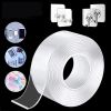 1M/2M/3M/5M Double-sided Nano Tape Double Sided Tape Transparent NoTrace Reusable Waterproof Adhesive Tape Cleanable